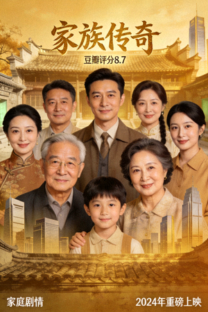 电视剧《家族传奇》海报 - 家庭剧情，豆瓣评分8.7