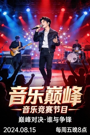 综艺《音乐巅峰》海报 - 音乐竞赛节目